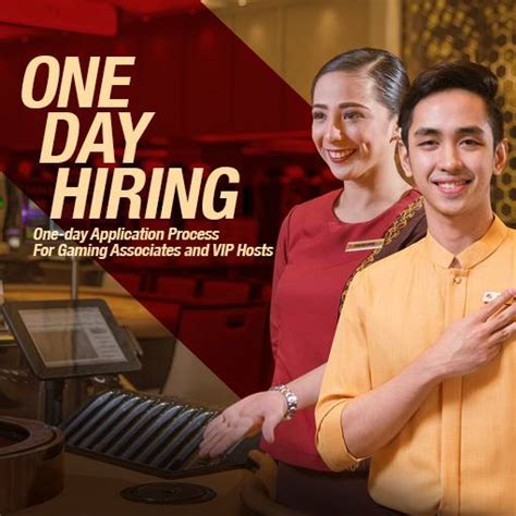 resorts world manila hiring